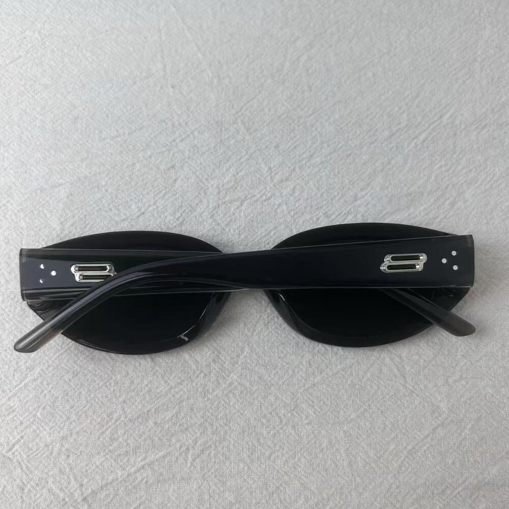 NO.685 NEW GENTLE MONSTER Void 01 Black Sunglasses Authentic - Picture 8 of 11